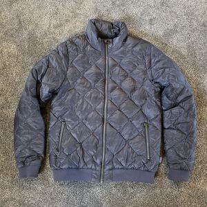 Men's Quilted Jacket - Navy